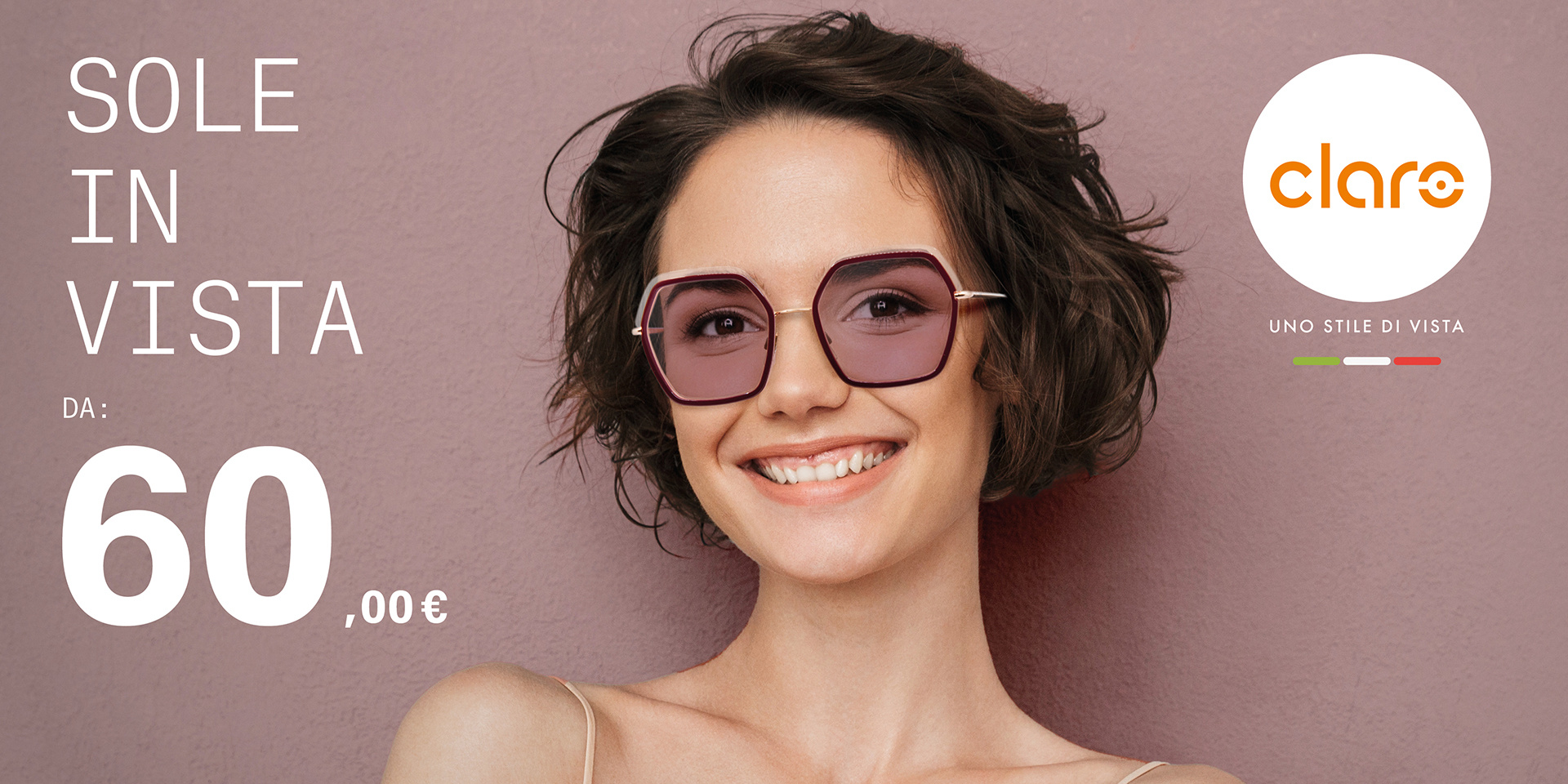 Sole in vista! Coppia di lenti da sole graduate a partire da 60€ !