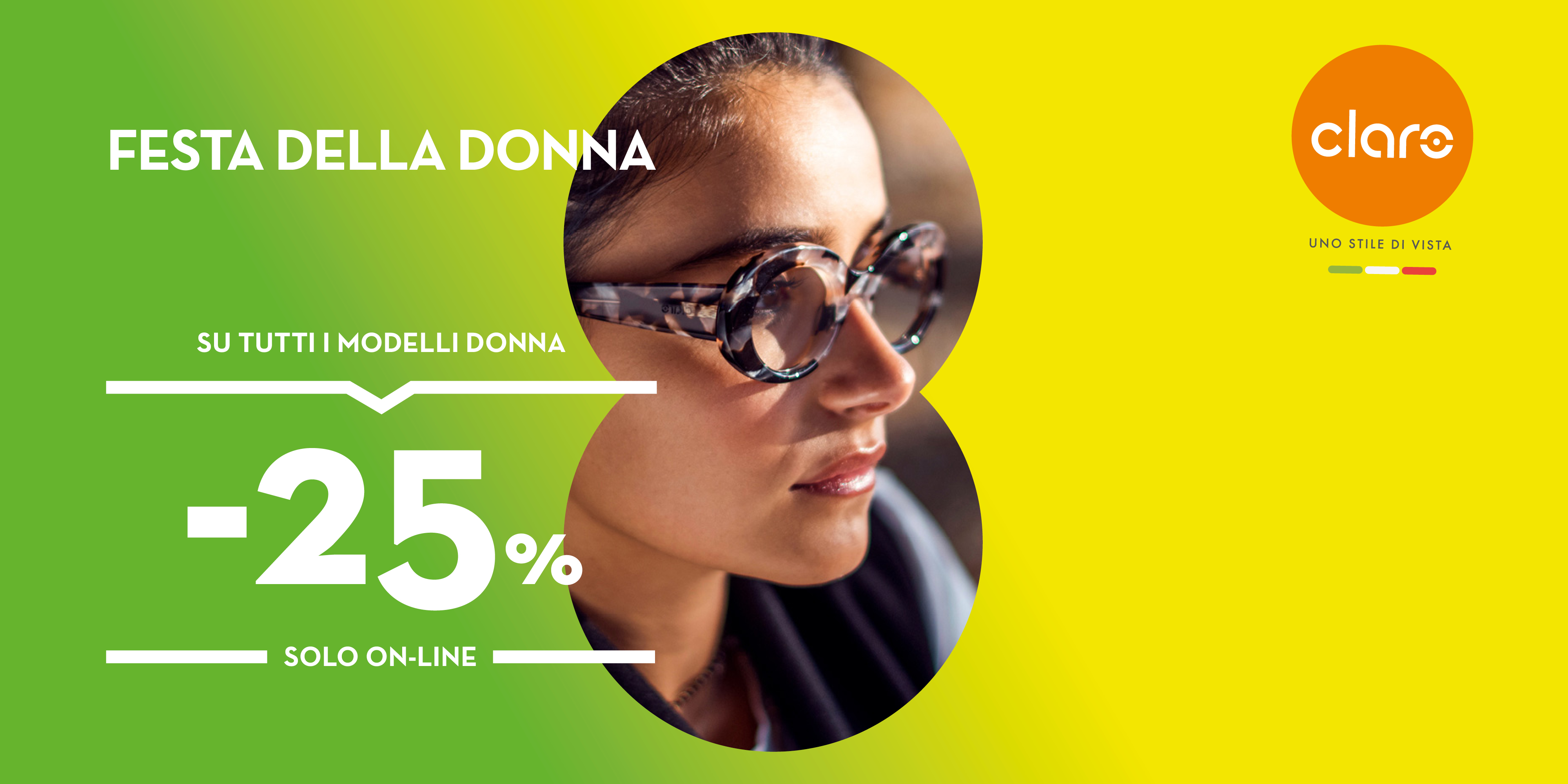 -25% online per la festa della donna!