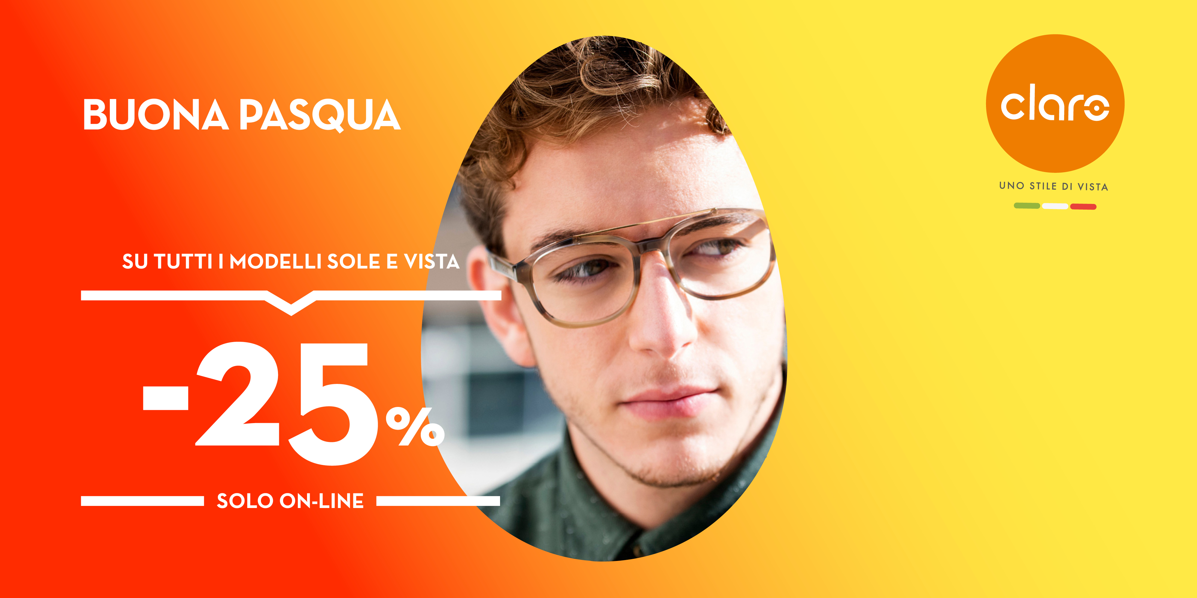 -25% online per Pasqua!