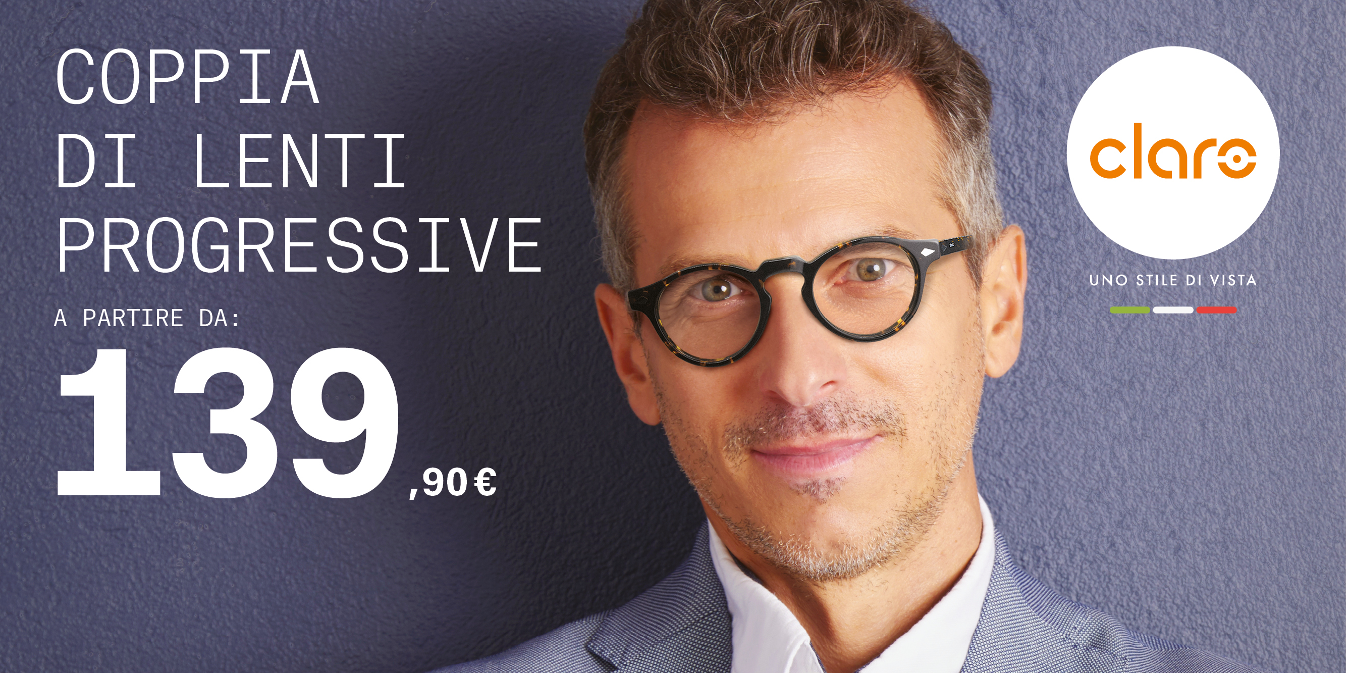 Coppia di lenti progressive a partire da 139€!