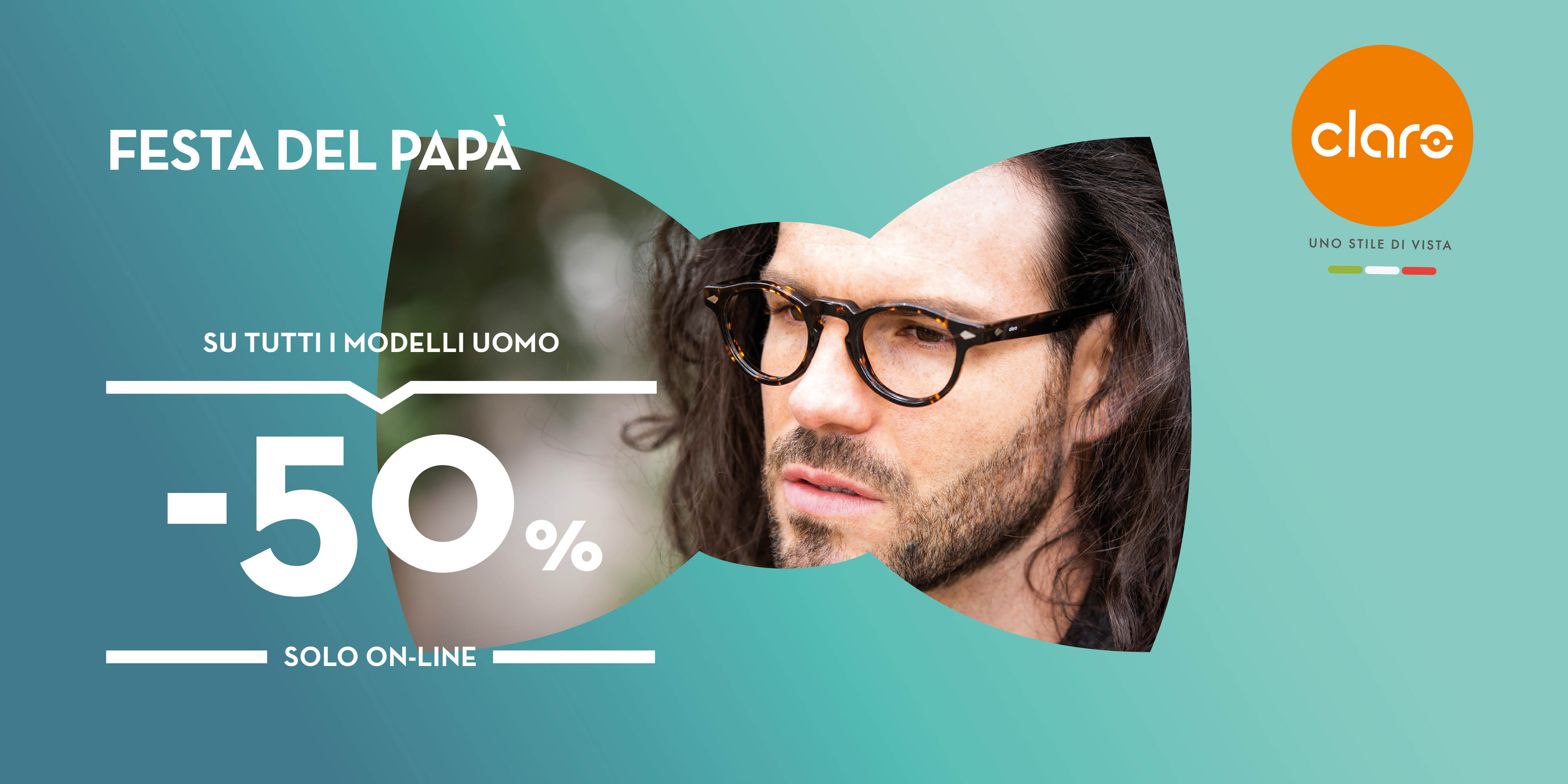 -50% ONLINE PER LA FESTA DEL PAPÀ!