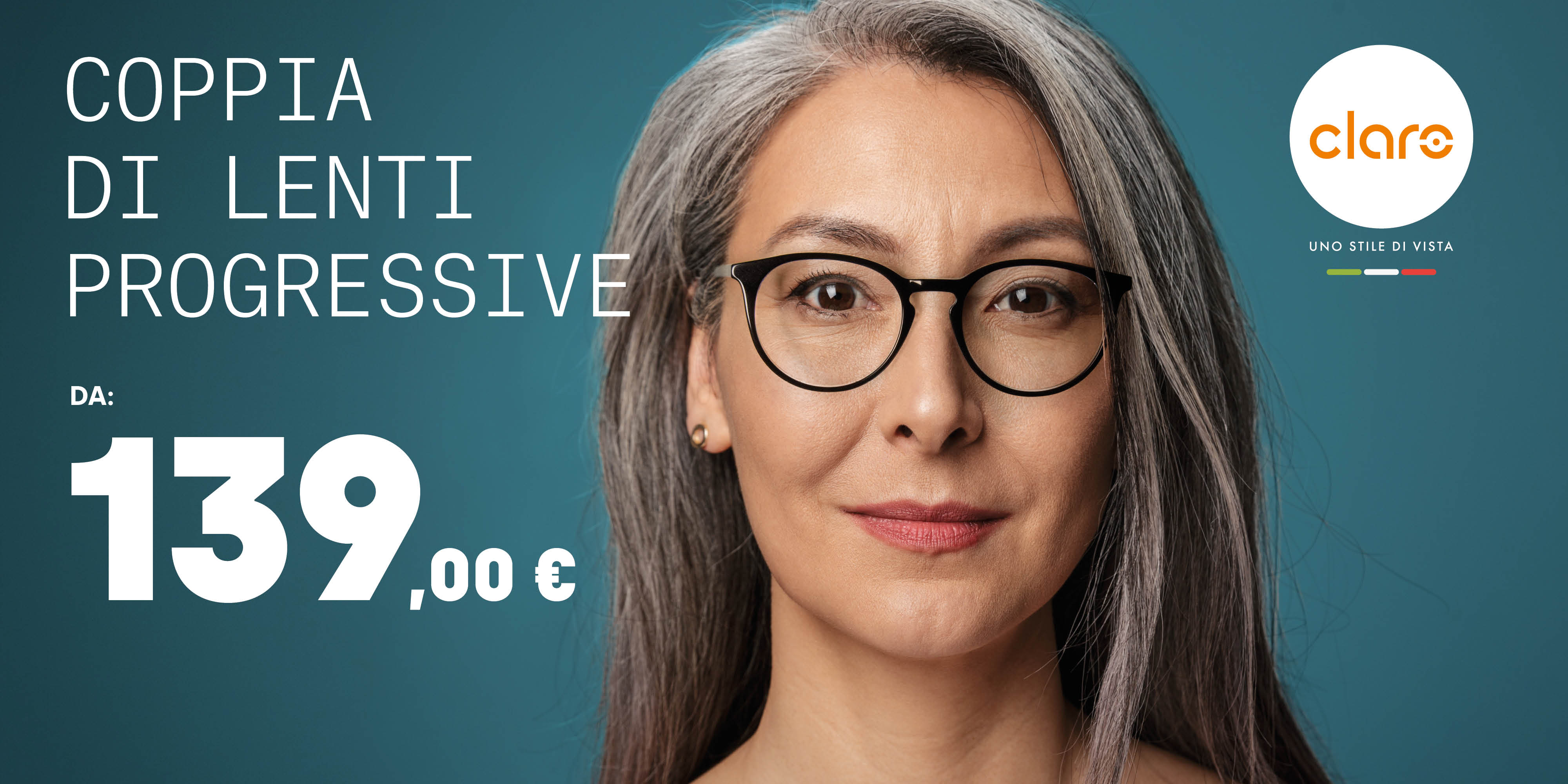 COPPIA DI LENTI PROGRESSIVE A PARTIRE DA 139€!
