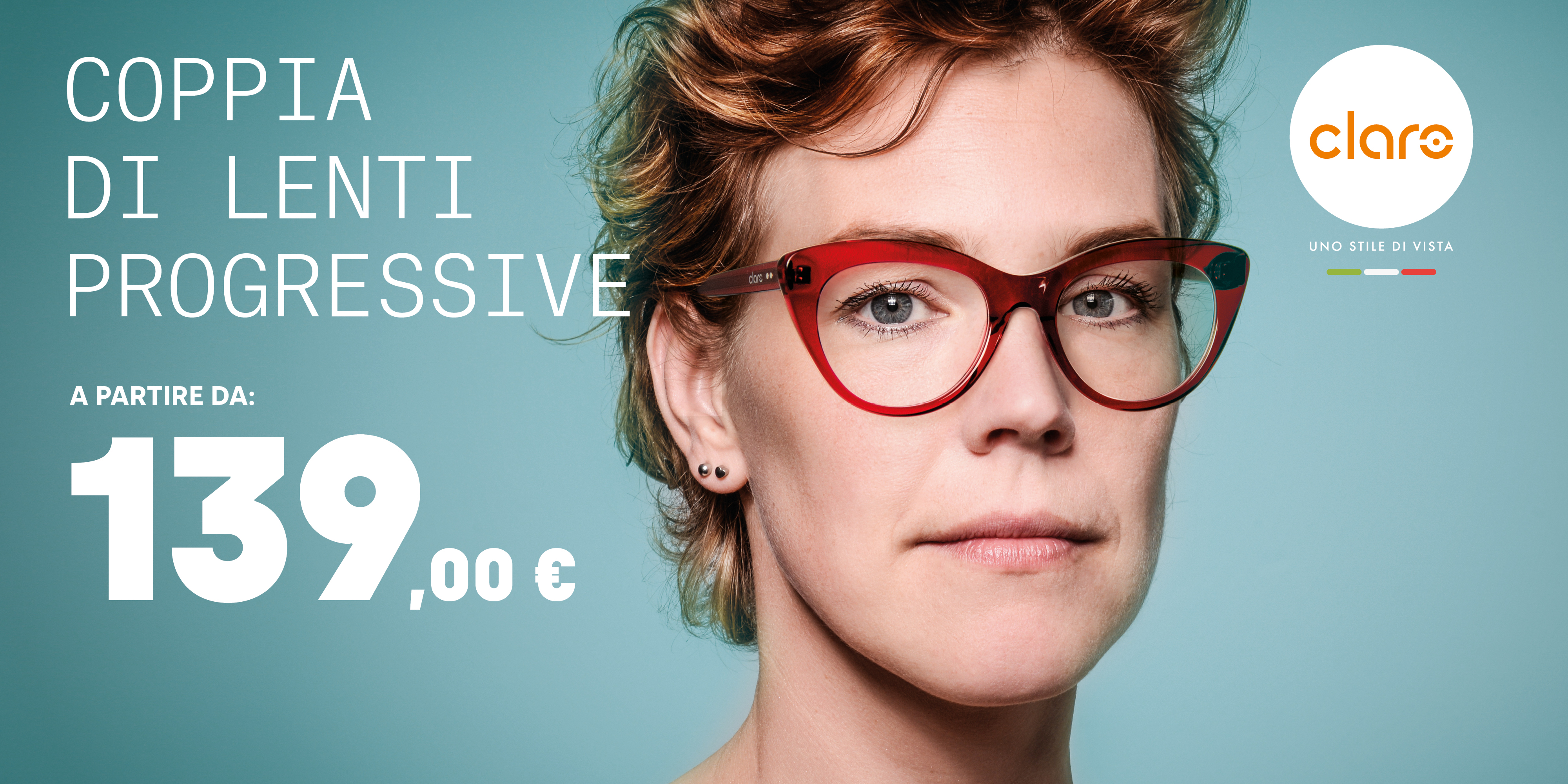 Coppia di lenti progressive a partire da 139€