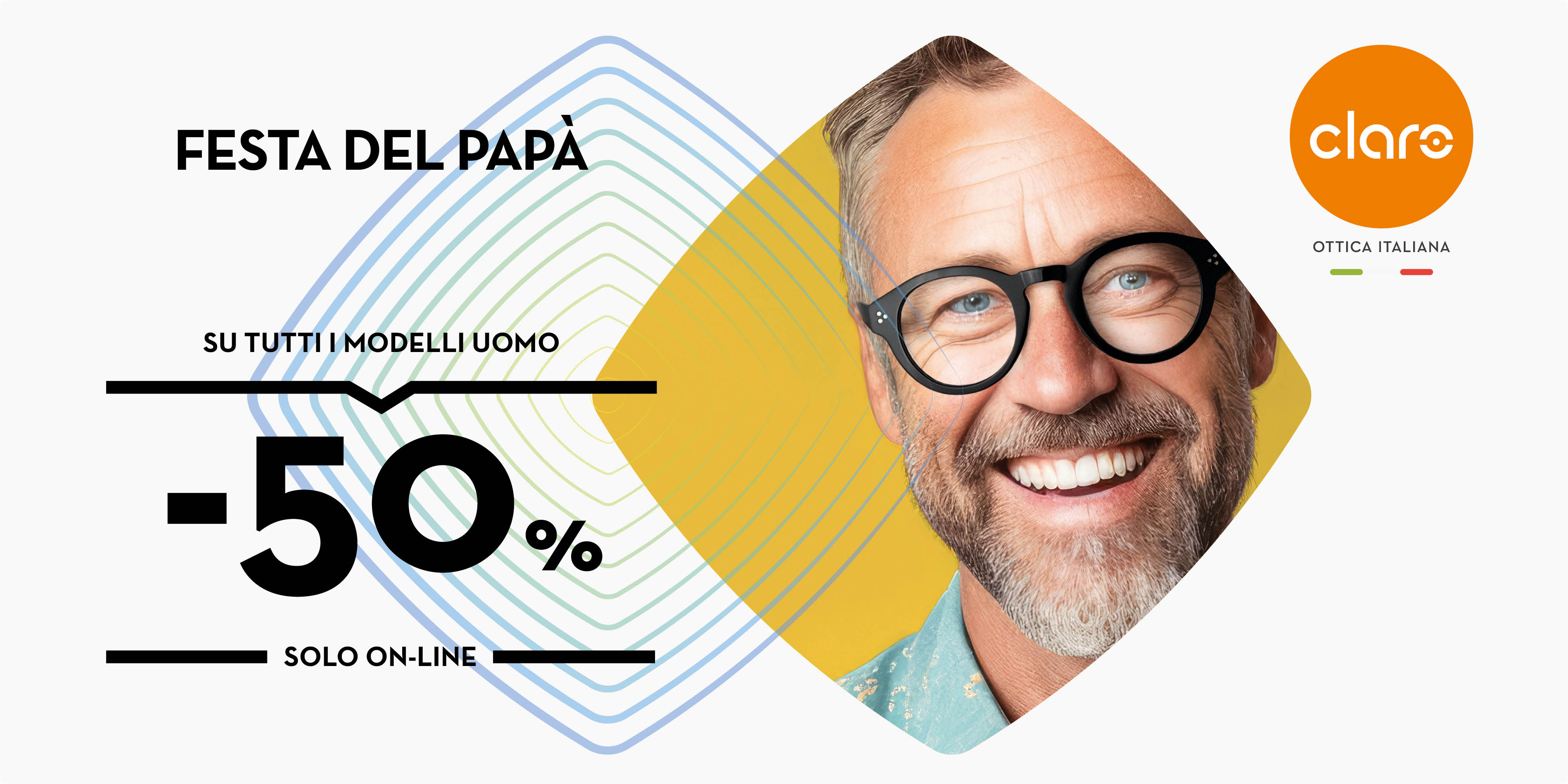 -50% ONLINE PER LA FESTA DEL PAPÀ!