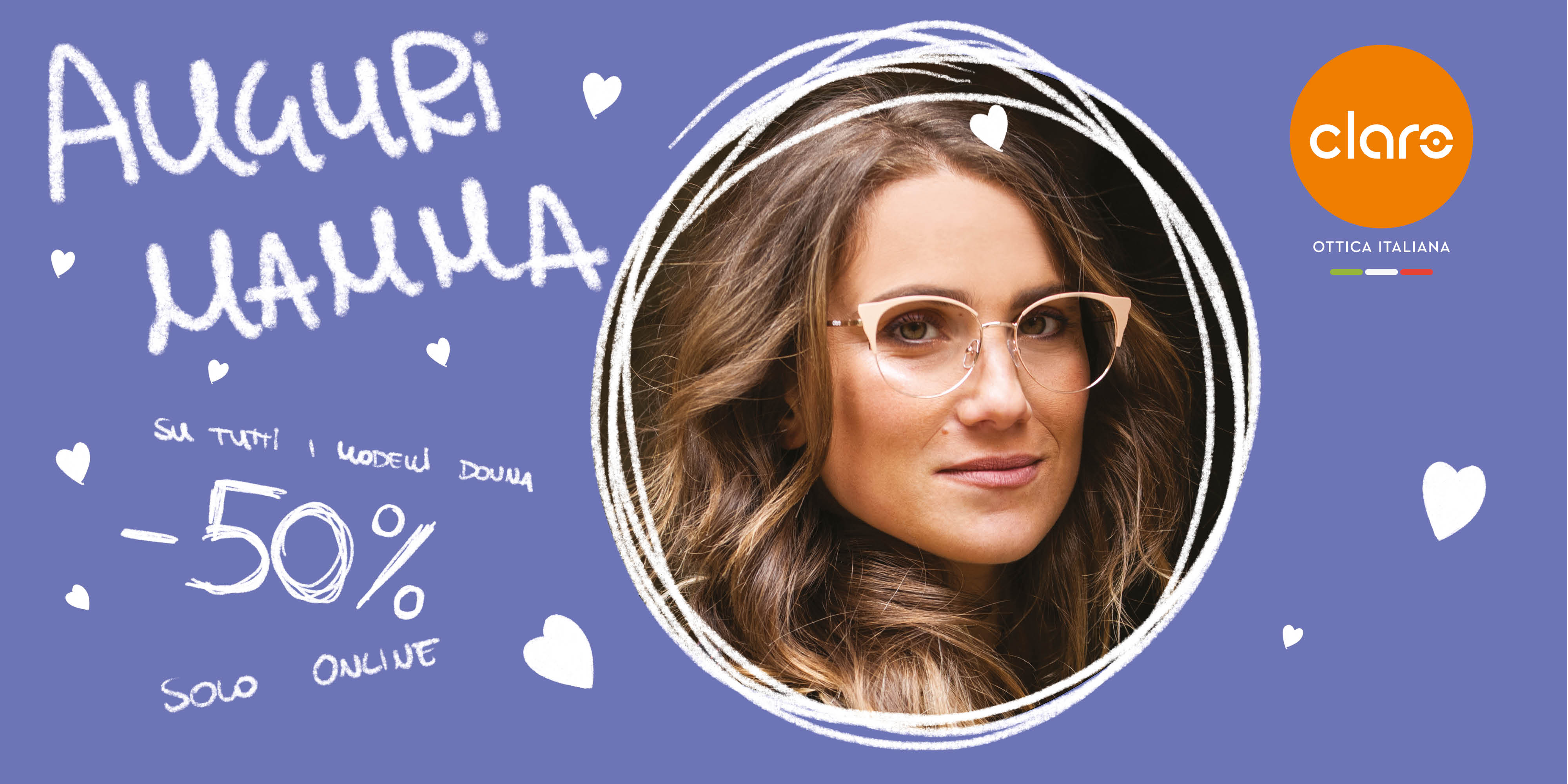 -50% ONLINE PER LA FESTA DELLA MAMMA